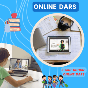 3-Sinf uchun online dars