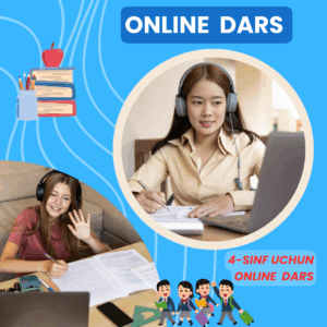 4-Sinf uchun online dars